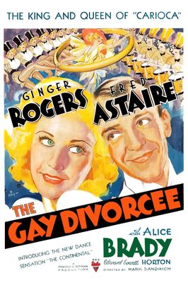 The Gay Divorcee poster