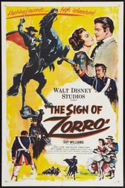 Poster The Sign of Zorro