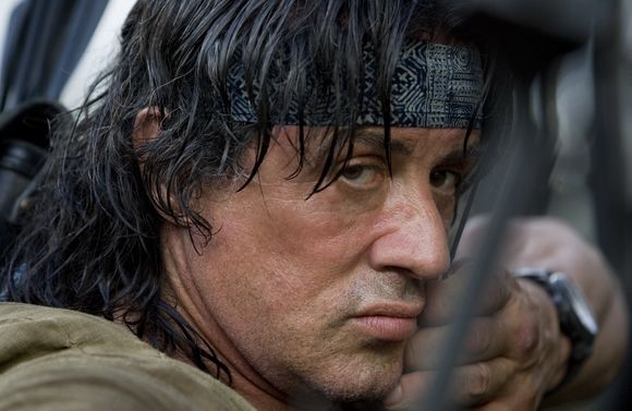 Sylvester Stallone în Rambo