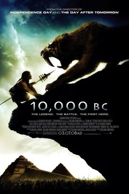 10,000 BC poster