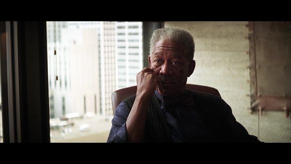 Morgan Freeman în The Dark Knight