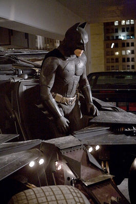 Christian Bale în The Dark Knight