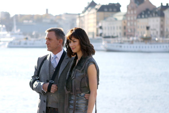 Daniel Craig, Olga Kurylenko în Quantum of Solace