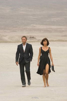 Daniel Craig, Olga Kurylenko în Quantum of Solace
