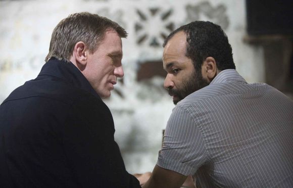 Jeffrey Wright, Daniel Craig în Quantum of Solace