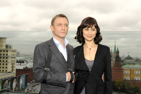 Daniel Craig, Olga Kurylenko în Quantum of Solace