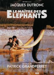 Poster Le maitre des elephants
