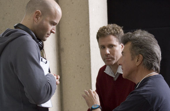 Marc Forster, Dustin Hoffman, Will Ferrell în Stranger Than Fiction