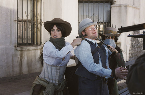 Penélope Cruz, Steve Zahn, Salma Hayek în Bandidas