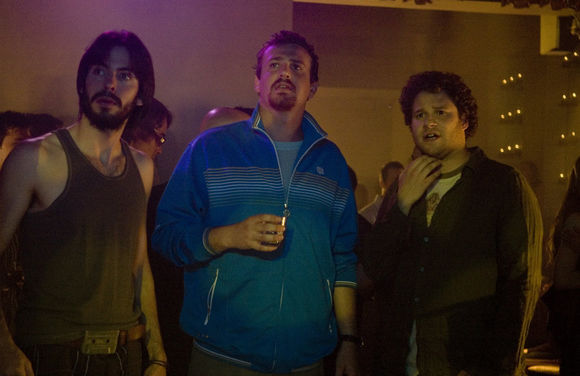 Seth Rogen, Martin Starr în Knocked Up