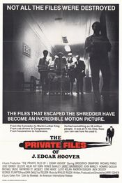 Poster The Private Files of J. Edgar Hoover