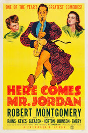 Poster Here Comes Mr. Jordan