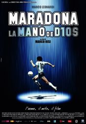 Poster Maradona, la mano di Dio