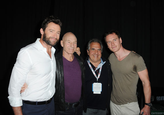 Hugh Jackman, Patrick Stewart, Michael Fassbender în X-Men: Days of Future Past