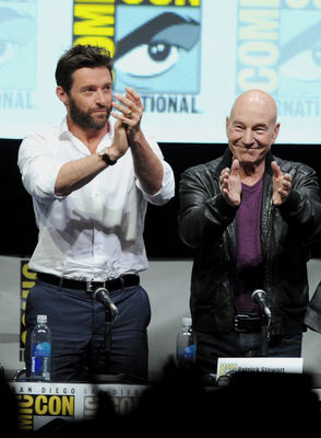 Hugh Jackman, Patrick Stewart în X-Men: Days of Future Past