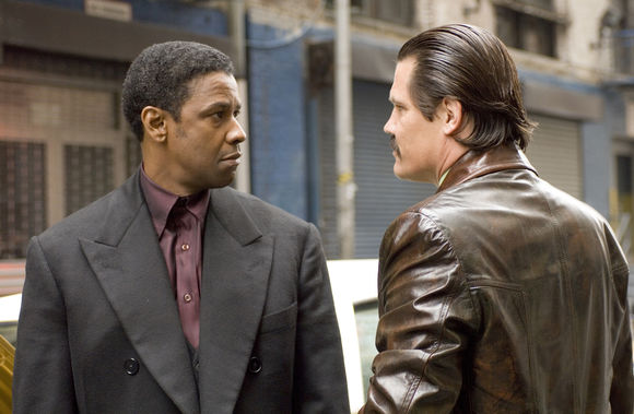 Denzel Washington, Josh Brolin în American Gangster