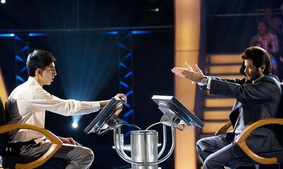 Dev Patel, Anil Kapoor în Slumdog Millionaire