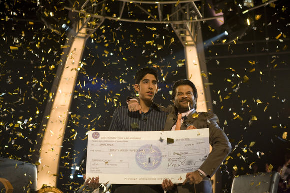 Dev Patel, Anil Kapoor în Slumdog Millionaire