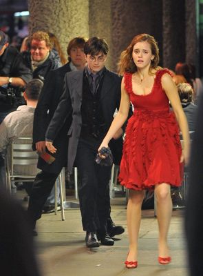 Emma Watson, Daniel Radcliffe, Rupert Grint în Harry Potter and the Deathly Hallows: Part I