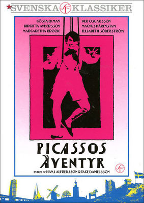 Picassos aventyr poster