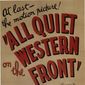 Poster 37 All Quiet on the Western Front