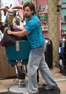 Adam Sandler în You Don't Mess with the Zohan