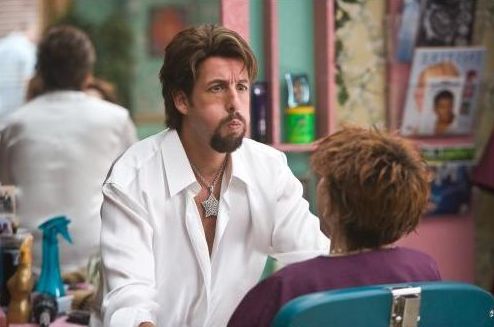 Adam Sandler în You Don't Mess with the Zohan