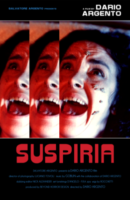 Suspiria poster