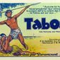 Poster 8 Tabu: A Story of the South Seas