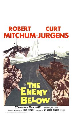 The Enemy Below poster