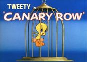 Poster Canary Row