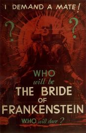 Poster Bride of Frankenstein