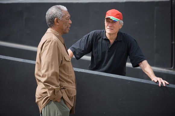 Clint Eastwood, Morgan Freeman în Invictus