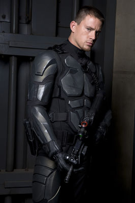 Channing Tatum în G.I. Joe: The Rise of Cobra