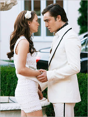 Leighton Meester, Ed Westwick în Gossip Girl