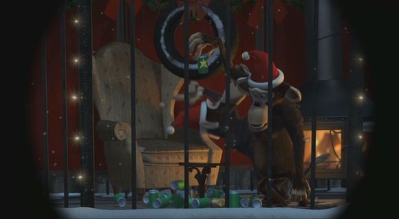 The Madagascar Penguins in: A Christmas Caper