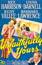 Poster Unfaithfully Yours