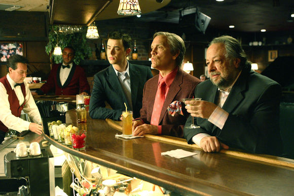 John Malkovich, Colin Hanks, Ricky Jay în The Great Buck Howard