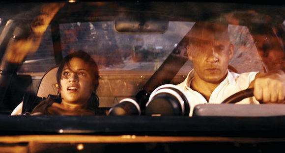 Michelle Rodriguez, Vin Diesel în Fast and Furious 4
