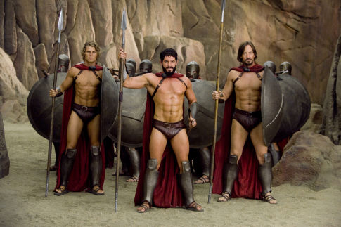 Kevin Sorbo, Sean Maguire, Travis Van Winkle în Meet the Spartans