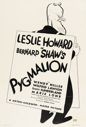 Poster Bernard Shaw's Pygmalion