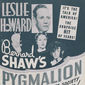 Poster 2 Bernard Shaw's Pygmalion