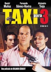 Poster Taxi para tres