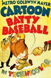Poster Batty Baseball