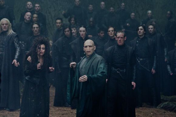 Helena Bonham Carter, Ralph Fiennes în Harry Potter and the Deathly Hallows: Part 2