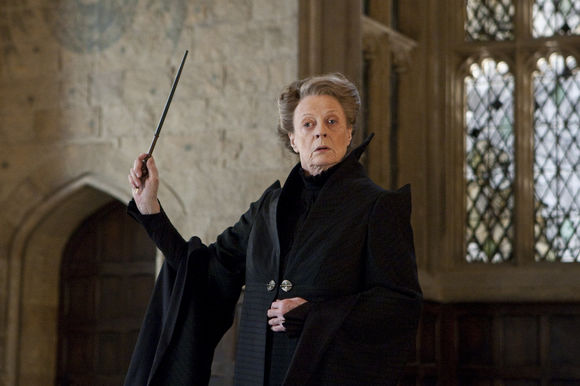 Maggie Smith în Harry Potter and the Deathly Hallows: Part 2