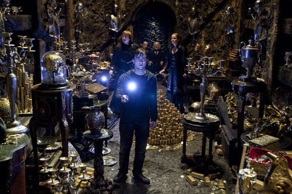 Daniel Radcliffe, Rupert Grint, Emma Watson în Harry Potter and the Deathly Hallows: Part 2