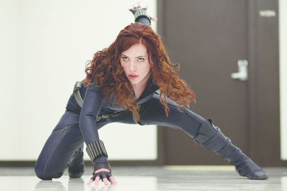Scarlett Johansson în Iron Man 2