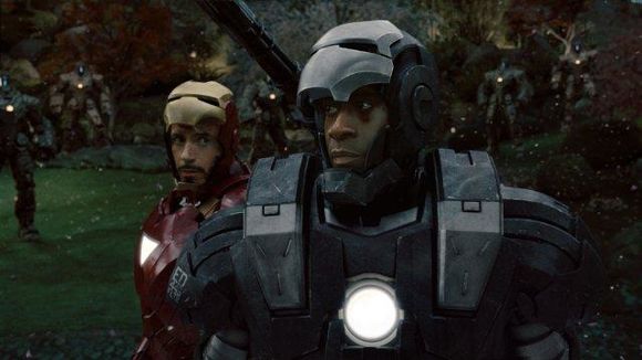 Don Cheadle, Robert Downey Jr. în Iron Man 2
