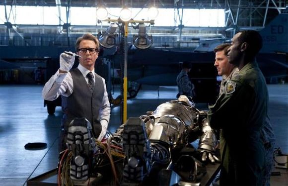 Don Cheadle, Sam Rockwell în Iron Man 2